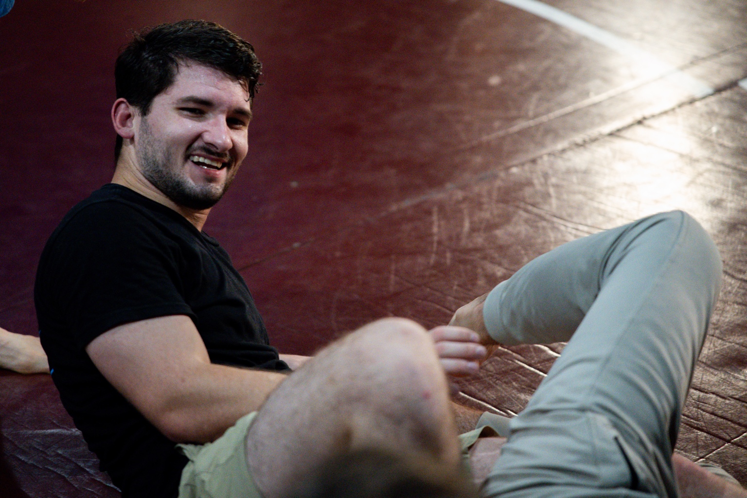 Nolan McCarson coaching at Force Jiu-Jitsu