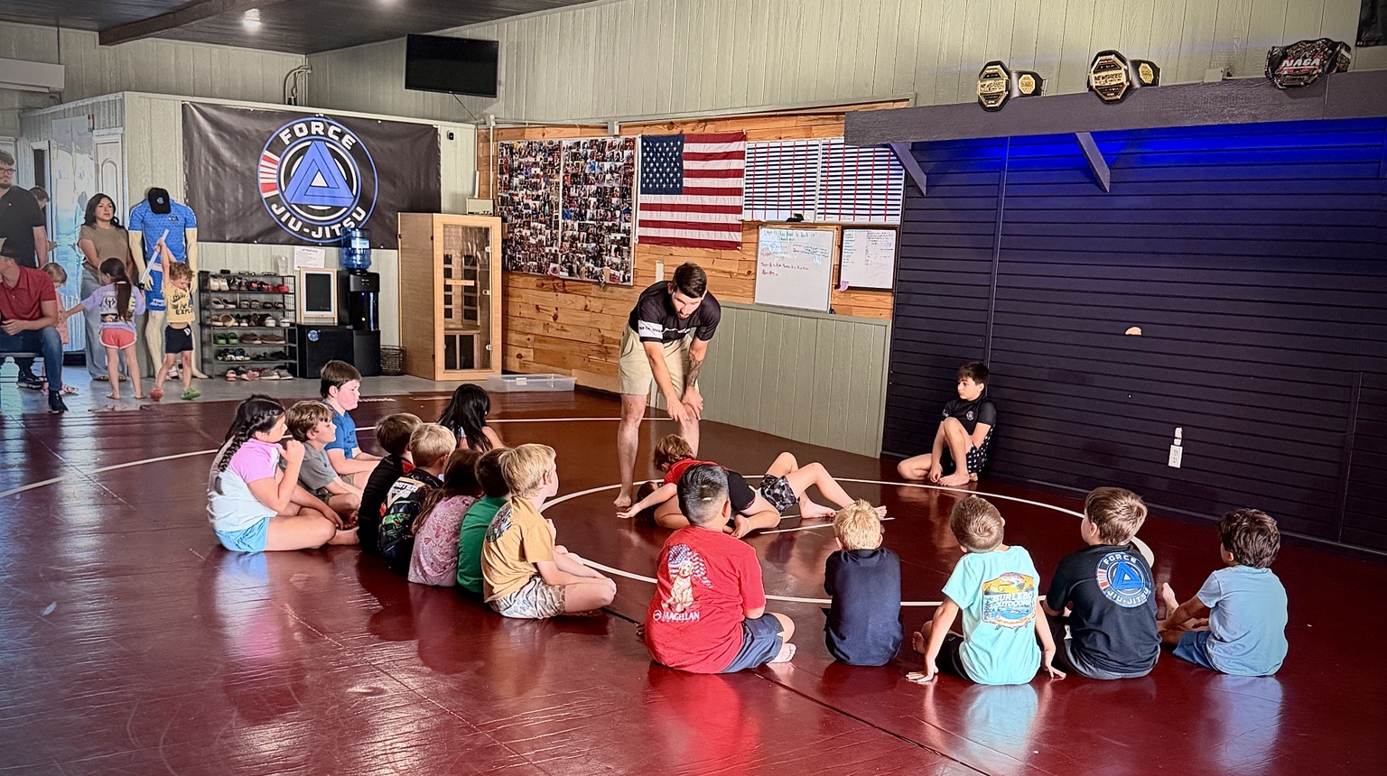Padawans Jiu-Jitsu training at Force Jiu-Jitsu