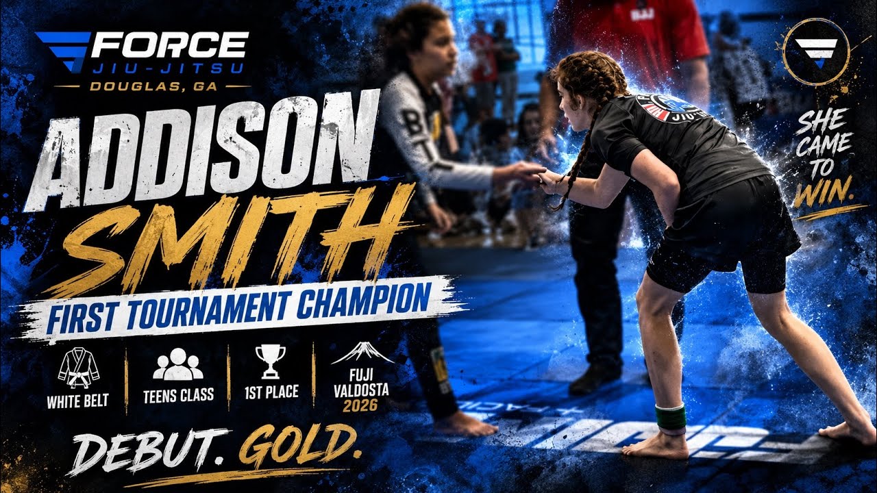 Addison Smith Force Jiu-Jitsu achievement