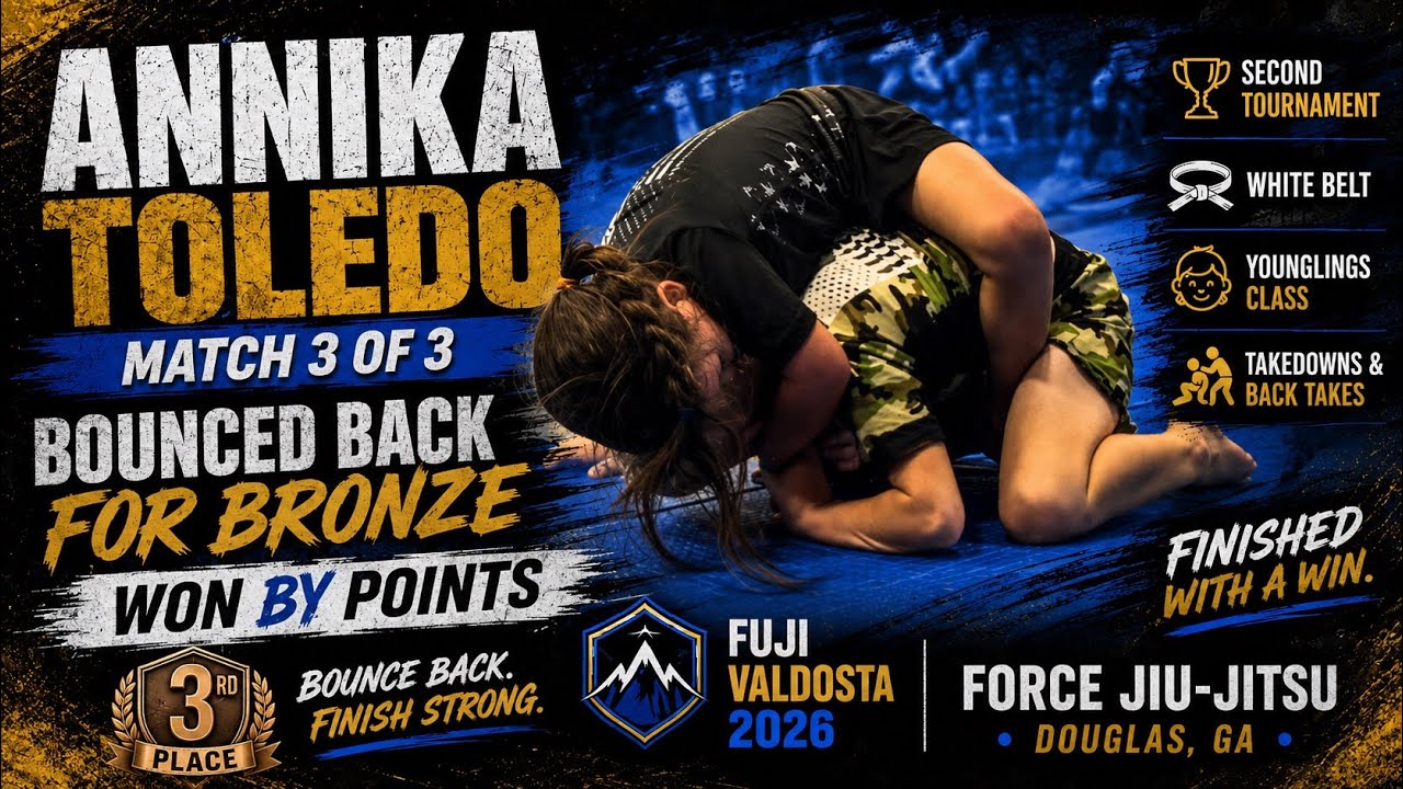 Annika Toledo Force Jiu-Jitsu achievement